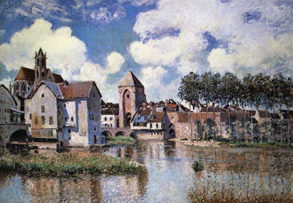Alfred Sisley Moret-sur-Loing china oil painting image